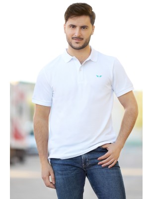 PORTIER HOMBRE POLO "CLASSIC PORTIER" - BLANCO