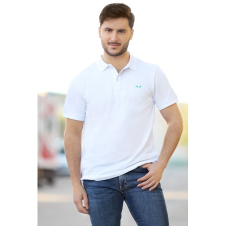 PORTIER HOMBRE POLO "CLASSIC PORTIER" - BLANCO