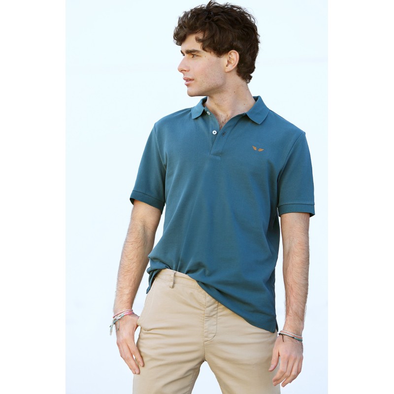 PORTIER HOMBRE POLO "CLASSIC PORTIER" - INDIGO