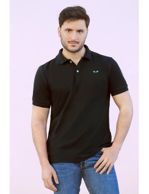 PORTIER HOMBRE POLO "CLASSIC PORTIER" - NEGRO