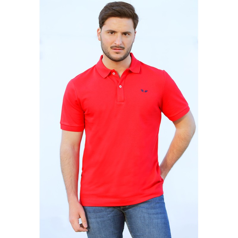 PORTIER HOMBRE POLO "CLASSIC PORTIER" - ROJO