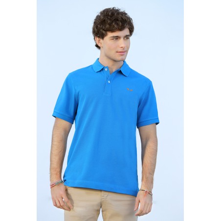 PORTIER HOMBRE POLO "CLASSIC PORTIER" - AZUL ROYAL