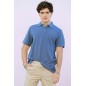 PORTIER HOMBRE POLO "CLASSIC PORTIER" - AZUL LAVADO